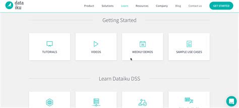 dataiku tutorial|Learn Portal: Videos .